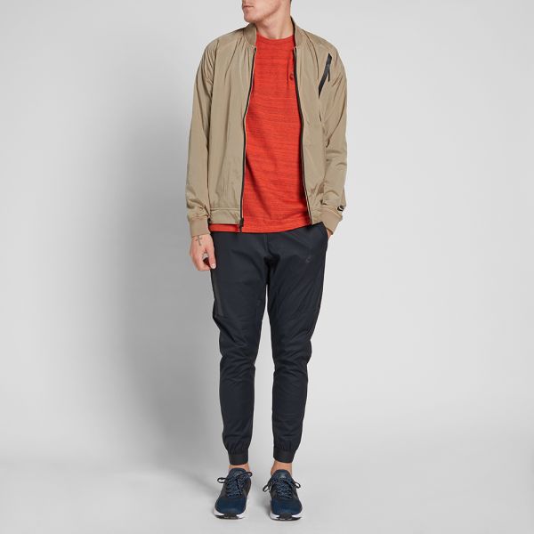 Nike Hypermesh Varsity Jacket Khaki 