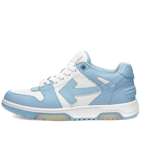 White and light blue sneakers clearance