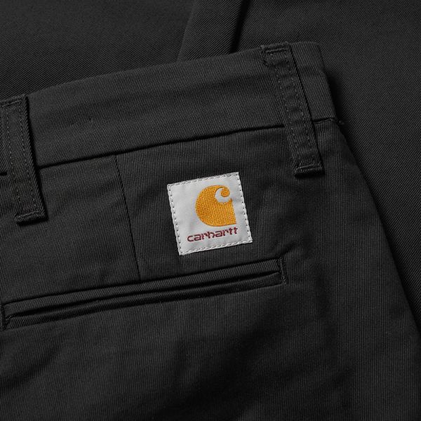 carhartt sid pant black rinsed