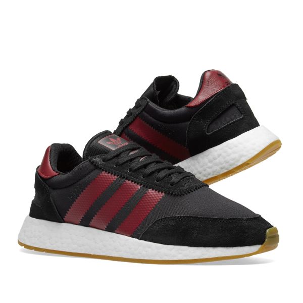 adidas i 5923 black burgundy