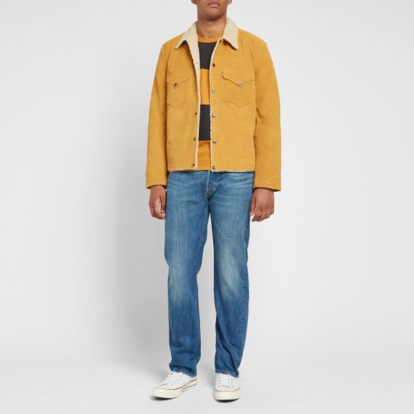 levis suede sherpa