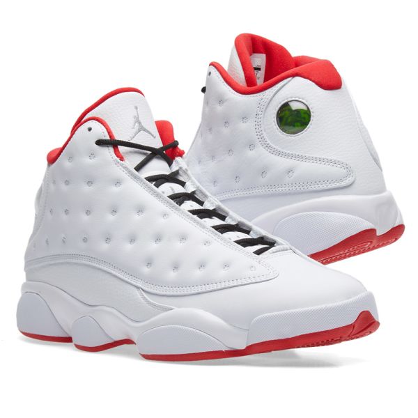 jordan 13 retro white and red