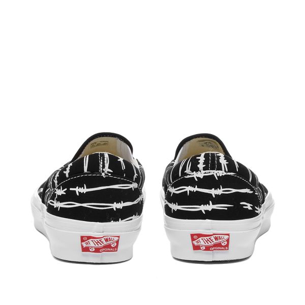vans vault barbed wire