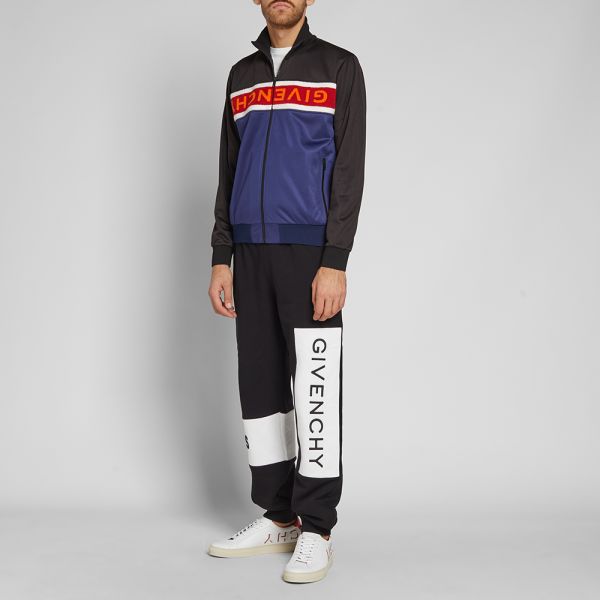 givenchy towelling band hoodie