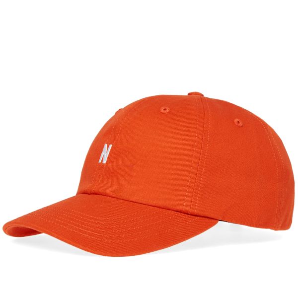 Orange sports cap clearance