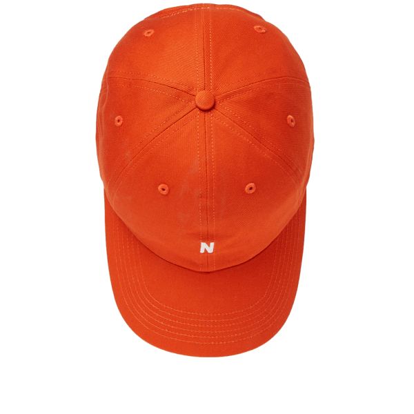 Orange sports cap clearance