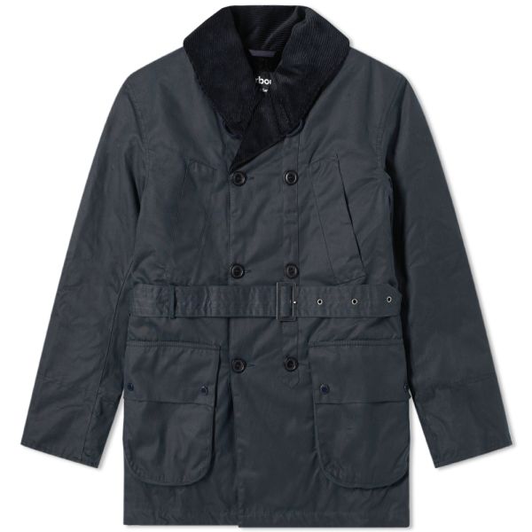 Barbour x Engineered Garments Mackinaw Wax Jacket Navy END. (UK)