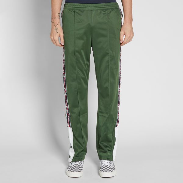 green champion track pants