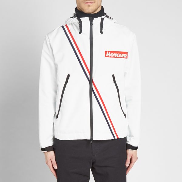 moncler white windbreaker