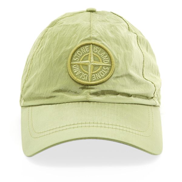 stone island classic embroidered baseball cap