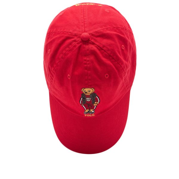 polo bear hat red