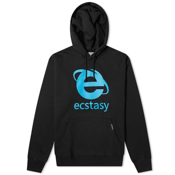Vetements Ecstasy Oversized Hoody Black End