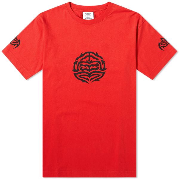 vetements red t shirt