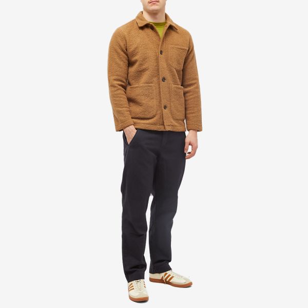 universal works tie front jacket