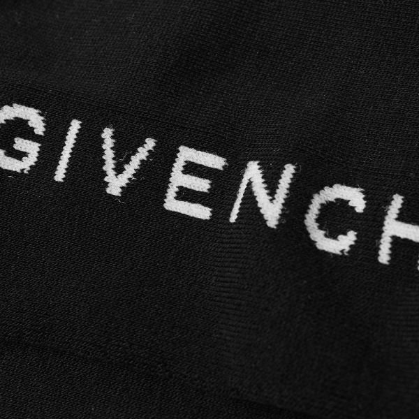 Get Wallpaper Givenchy Logo Sock Black White End HD