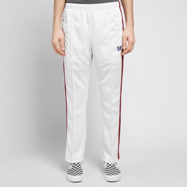 needles white track pants