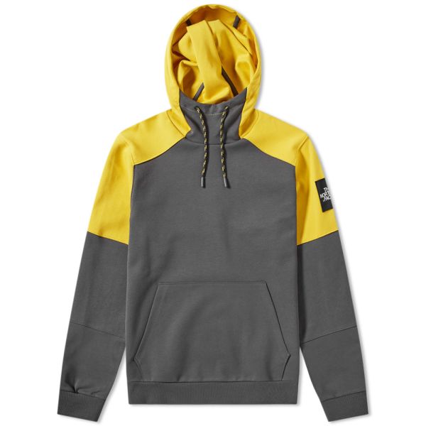asphalt grey north face hoodie