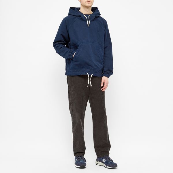 linen blend hoodie