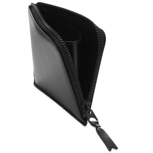 comme des garcons very black wallet