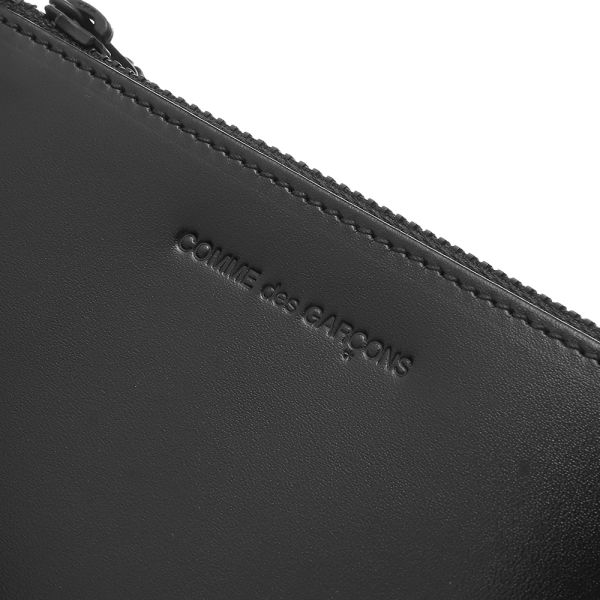 comme des garcons very black wallet