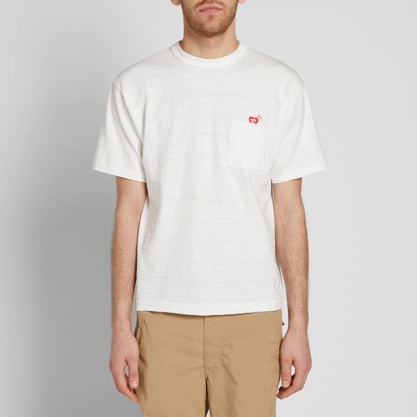Human Made Pocket Tee White End