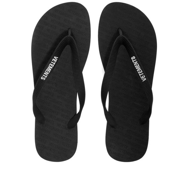 Vetements Logo Flip Flop Vetements Logo Flip Flop