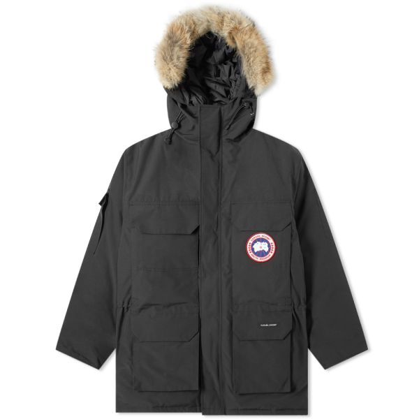 black parka canada goose