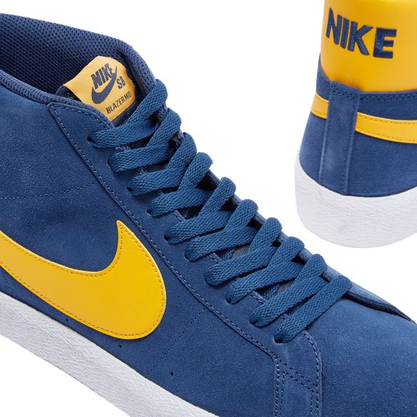 nike blazer blue yellow