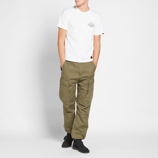 cargo pants and polo shirt