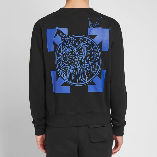 Off white wizard and cat hoodie clearance