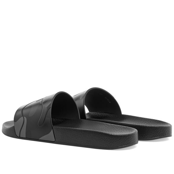 Valentino Camo Pool Slide Black END. (ES)