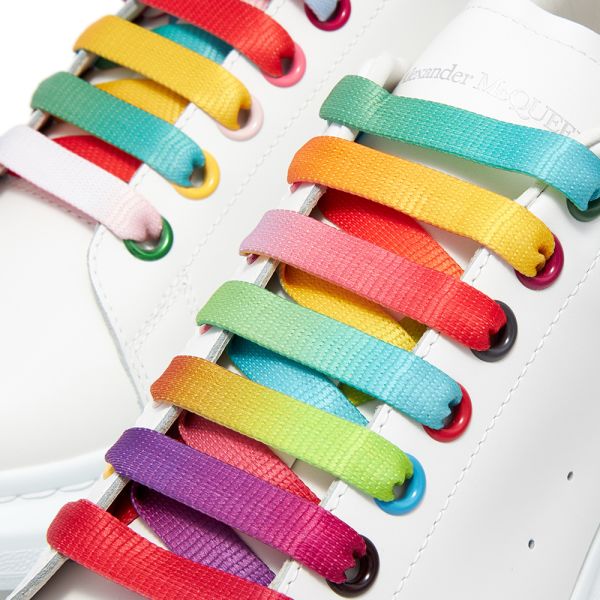 Alexander mcqueen multicolor laces clearance