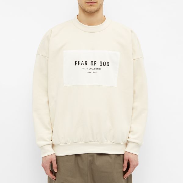 fear of god cream hoodie