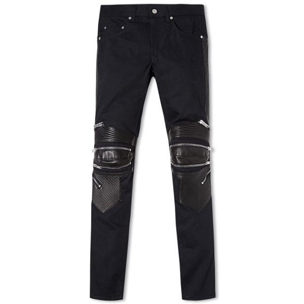 saint laurent biker pants