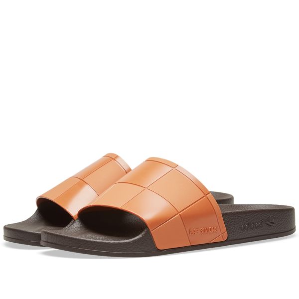 Adidas by raf simons adilette checkerboard sport slide clearance