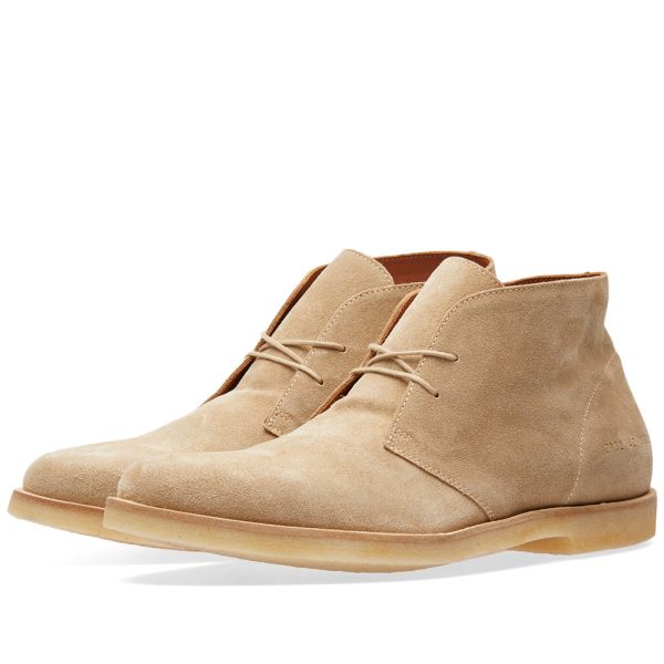 common projects chukka suede