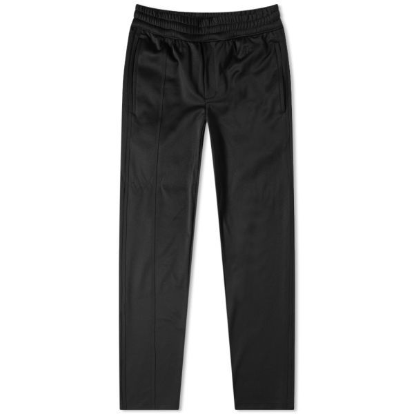 all white track pants
