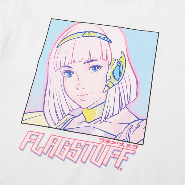 Flagstuff Dream Reality Tee White End