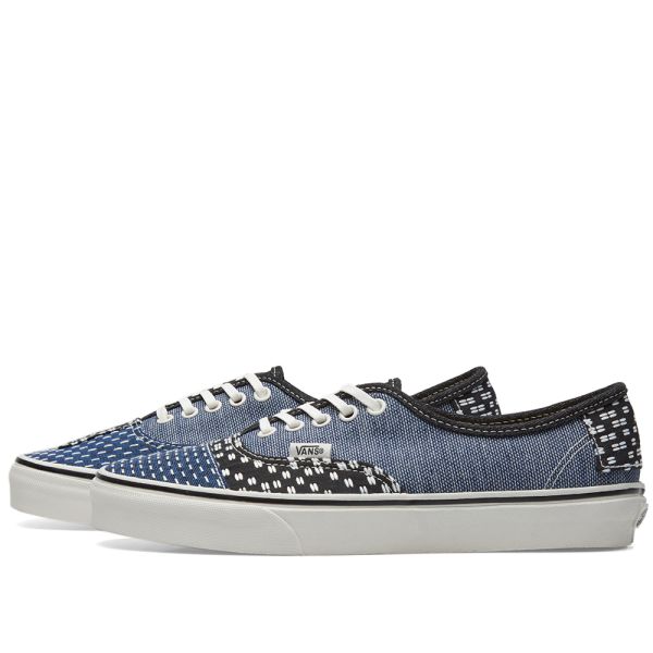 vans authentic grey denim