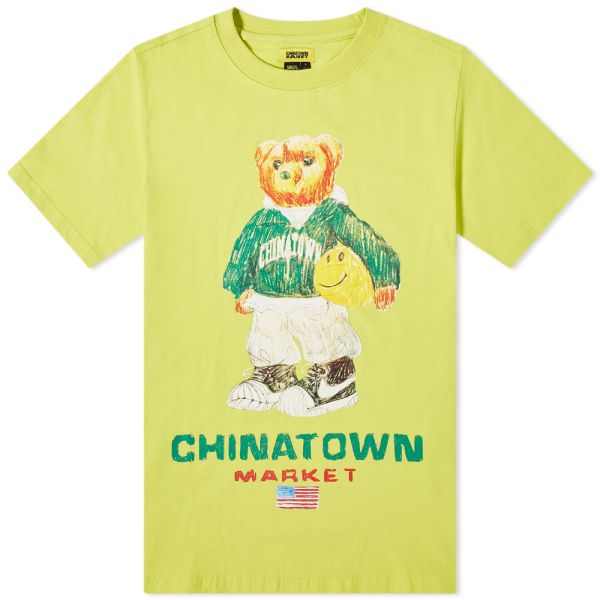 Chinatown market smiley sketch basketball bear tee Clearance