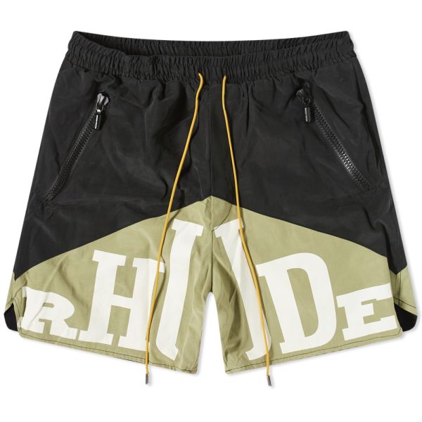 Rhude Yachting Short Black \u0026 Green 
