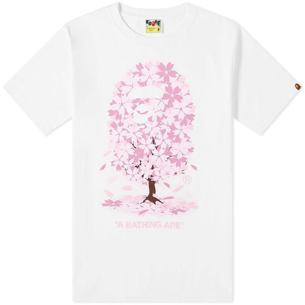Bape sakura tee 2021 clearance