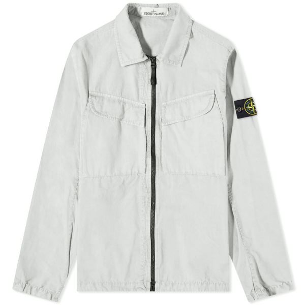 Stone island dyed canvas overshirt Clearance