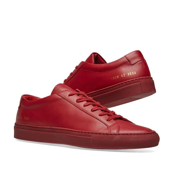 Common projects achilles low red clearance