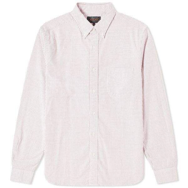 Beams Plus Button Down Candy Stripe 