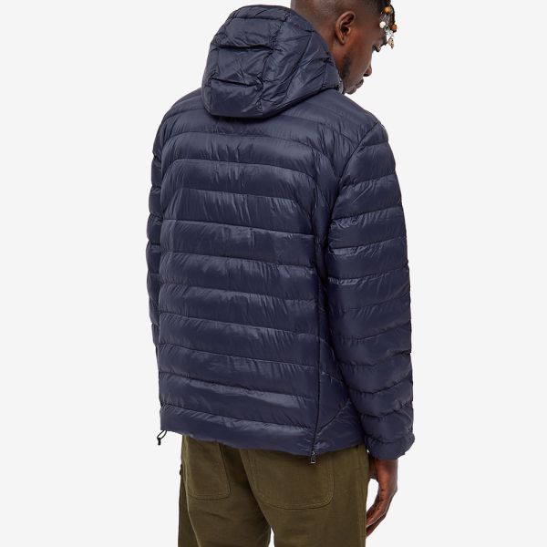 polo ralph lauren lightweight down puffer jacket hooded packable in navy