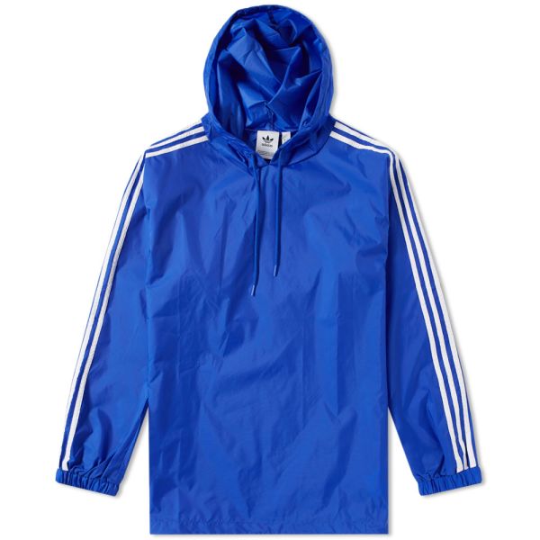 adidas blue windbreaker