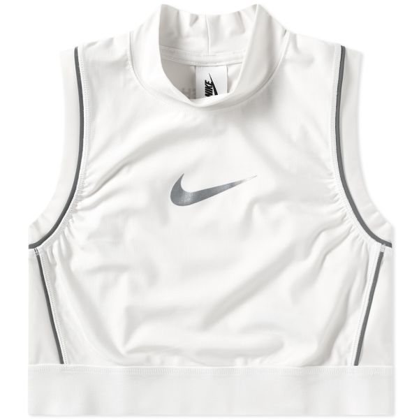 nike reflective crop top
