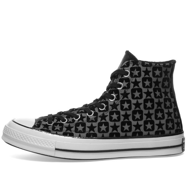 converse black on black canvas