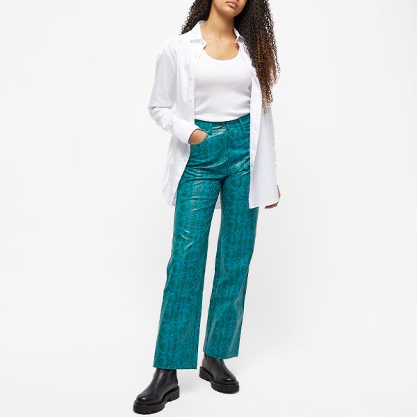Rotate Rotie Wide Leg Pants Biscay Bay 